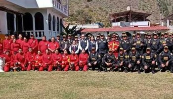 Conforman y capacitan integrantes de brigadas contra incendios forestales en Apurímac